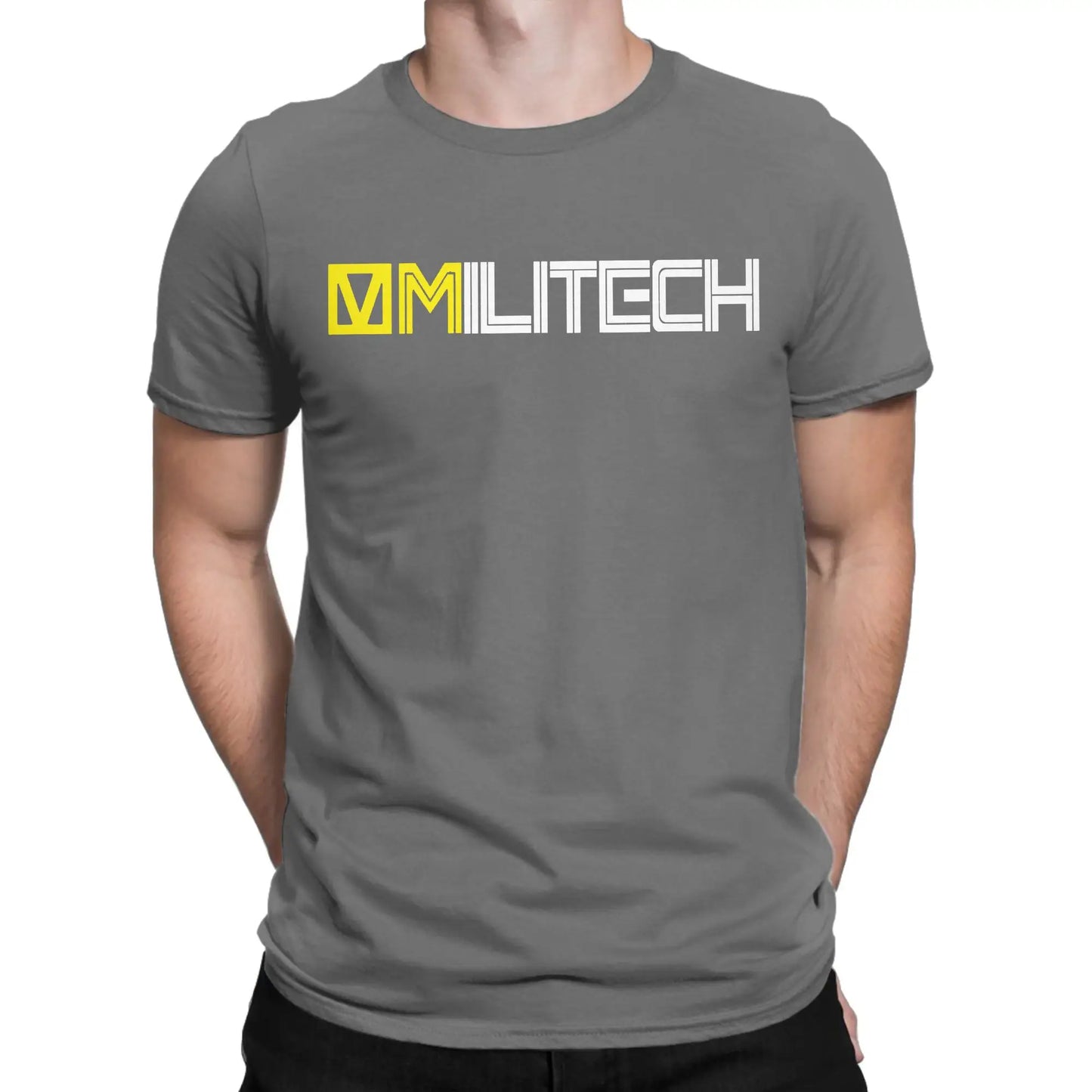 2077 T Shirt Men's Pure Cotton Vintage T-Shirt Round Collar Cyber Tech Punk Game Tees Short Sleeve Clothing 4XL 5XL Peaceful Pleasures Health and Wellness Dark Grey 6XL