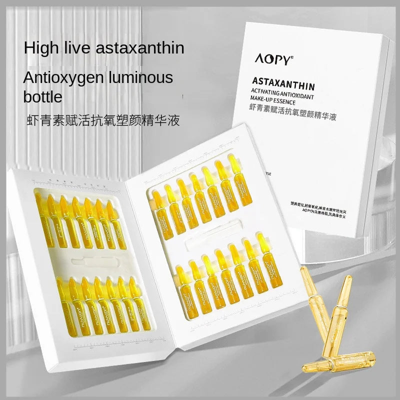 28-Piece Astaxanthin Ampoule Essence Set – Hydrating Skincare