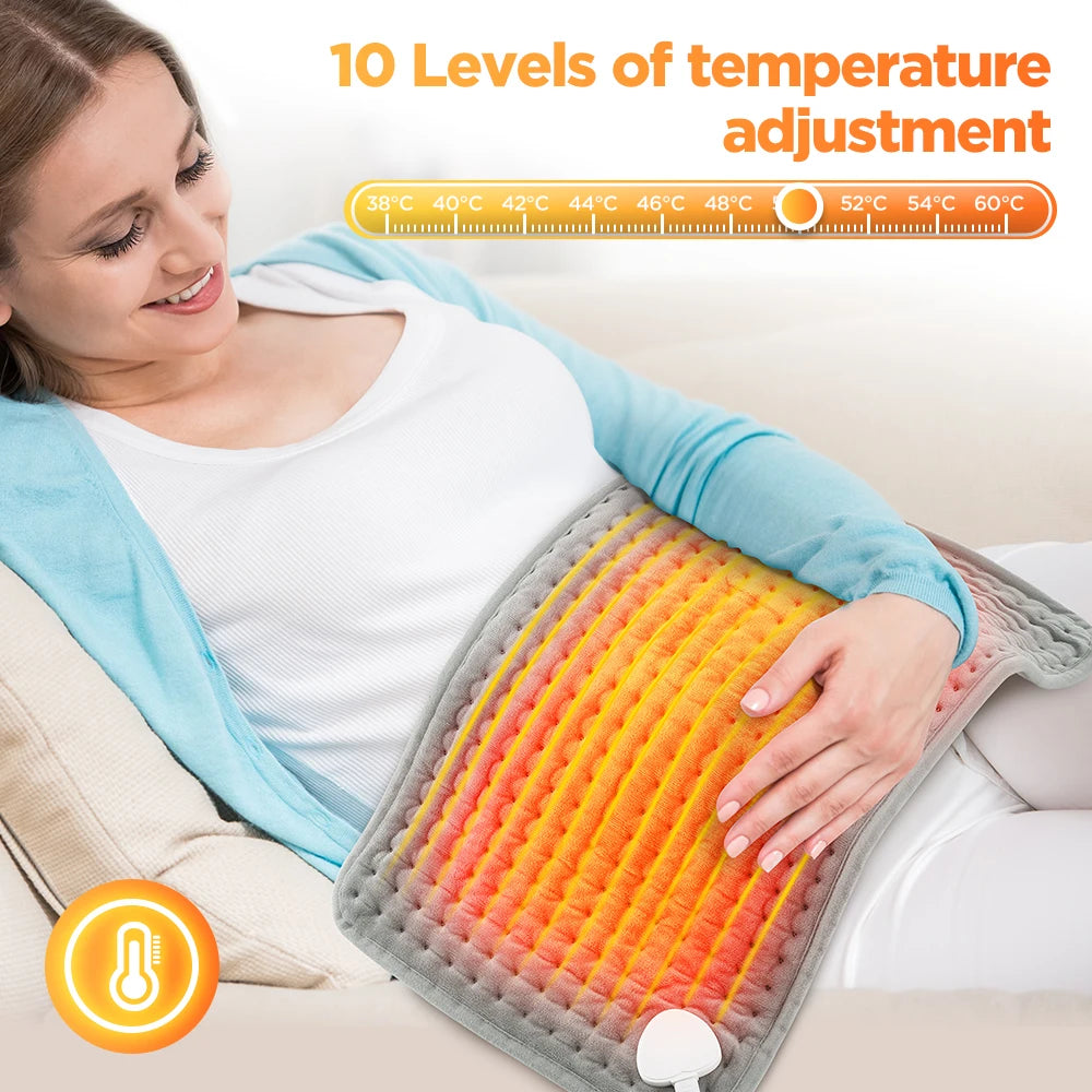 Electric Blanket 220V 110V Winter Hand Foot Legs Warmer Mat Heating Pad For Office Home Camping Heater Sheet Washable 60*30CM Peaceful Pleasures Health and Wellness