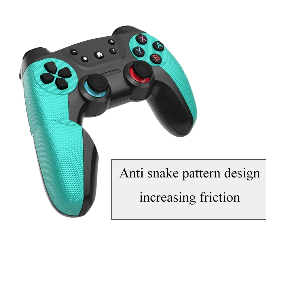 Wireless Bluetooth Gamepad for Nintendo Switch, Android & PC