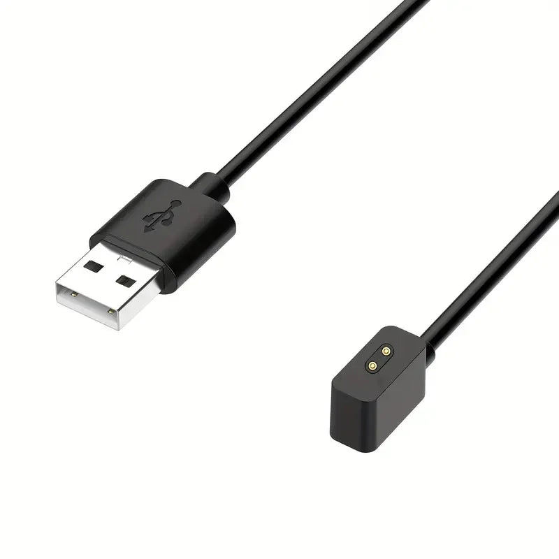 USB Charger For Redmi Watch 5 lite/Xiaomi Mi Band 8/9/Redmi Band 2/Watch 3 Active/Smart Band 8 Pro Magnetic Charging Cable Peaceful Pleasures Health and Wellness Black 100CM