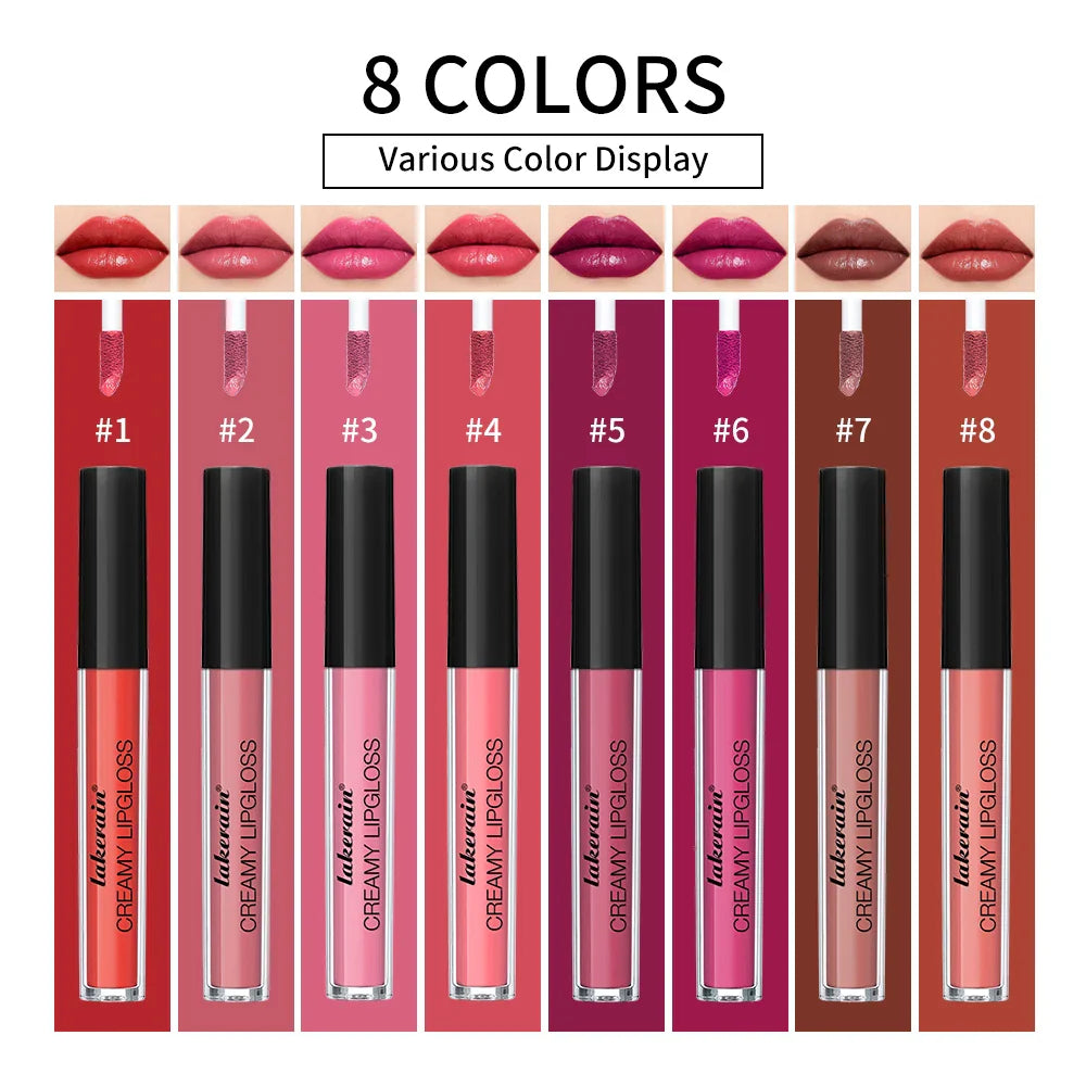 ibcccndc Velvet Liquid Lipstick | 8 Shades, Waterproof & Hydrating