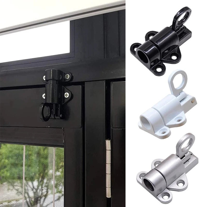 Aluminum Alloy Spring Door Bolt Automatic Gate Latch Lock