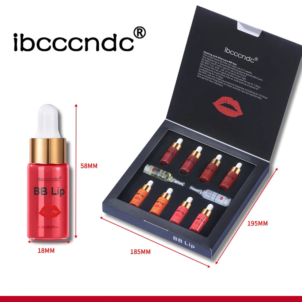 ibcccndc BB Lips Serum Kit – Semi-Permanent Tinted Lip Color