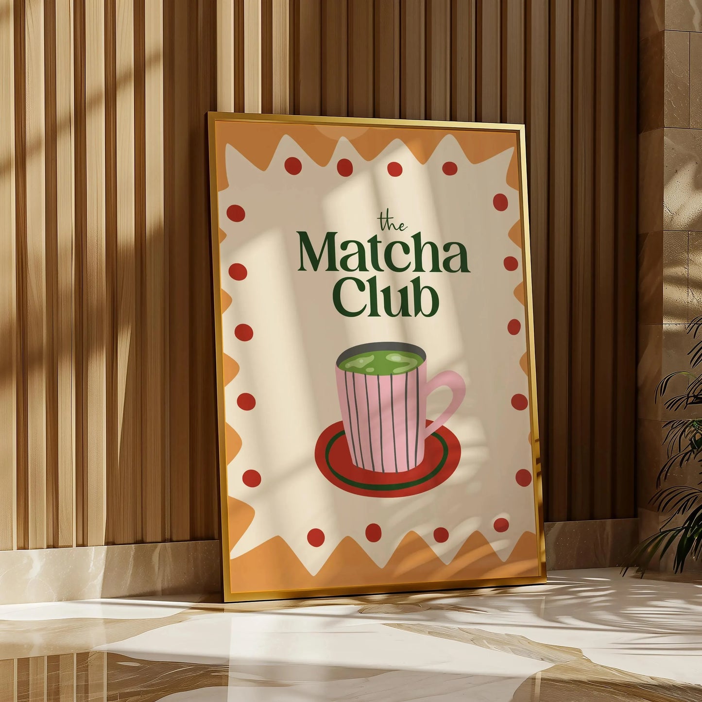 But First Cafecito Quotation Canvas Print Minimalist Matcha Club Spanish Wall Art Poster for Modern Living Room Cafe Home Decor Peaceful Pleasures Health and Wellness