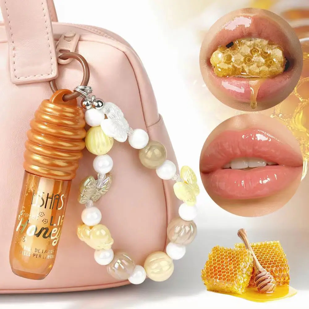 USHAS Honey Lip Oil – Glossy Finish & Moisturizing Lip Care
