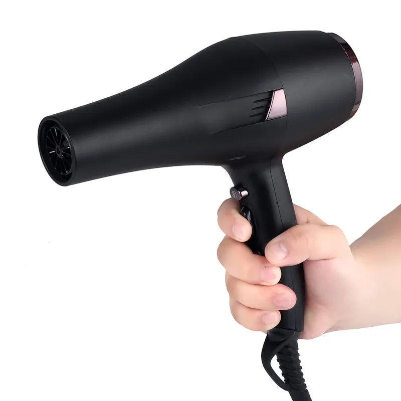 US,EU High Speed Hair Dryer Vintage Color 2400W High Power Fast Drying Silent Home Hairdresser Recommendation Peaceful Pleasures Health and Wellness