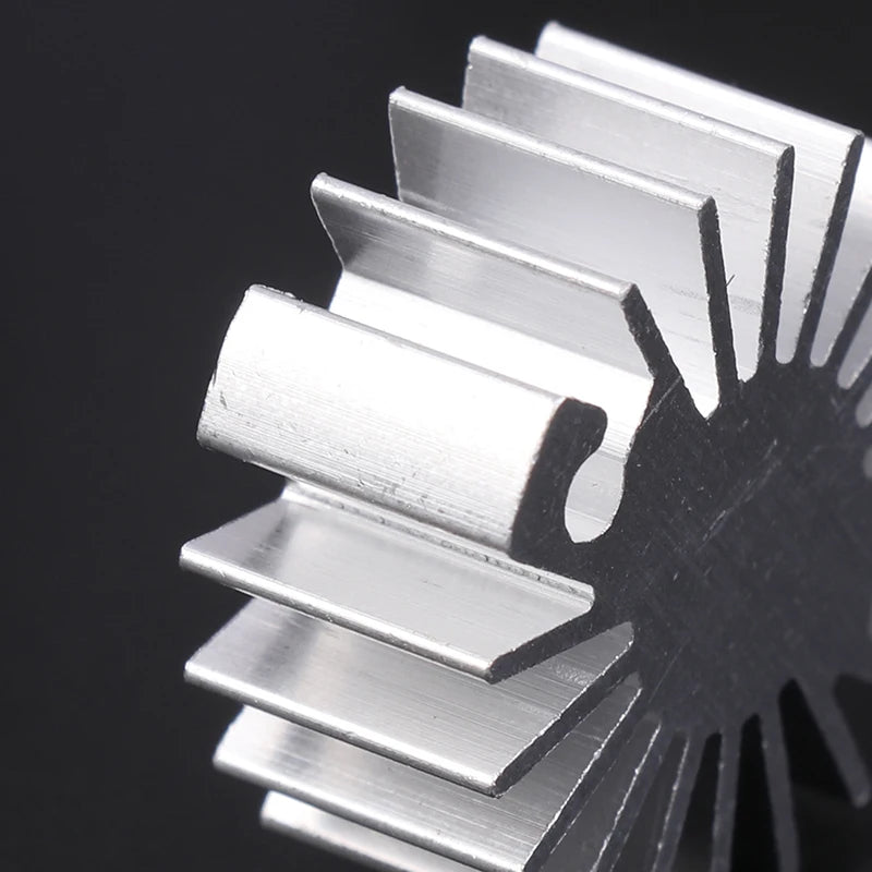 23*10mm LED Or Single Chip Heatsink Radiator Aluminum 1W Heat Sink Radiator For Household Lamp Radiator Replaceable Peaceful Pleasures Health and Wellness
