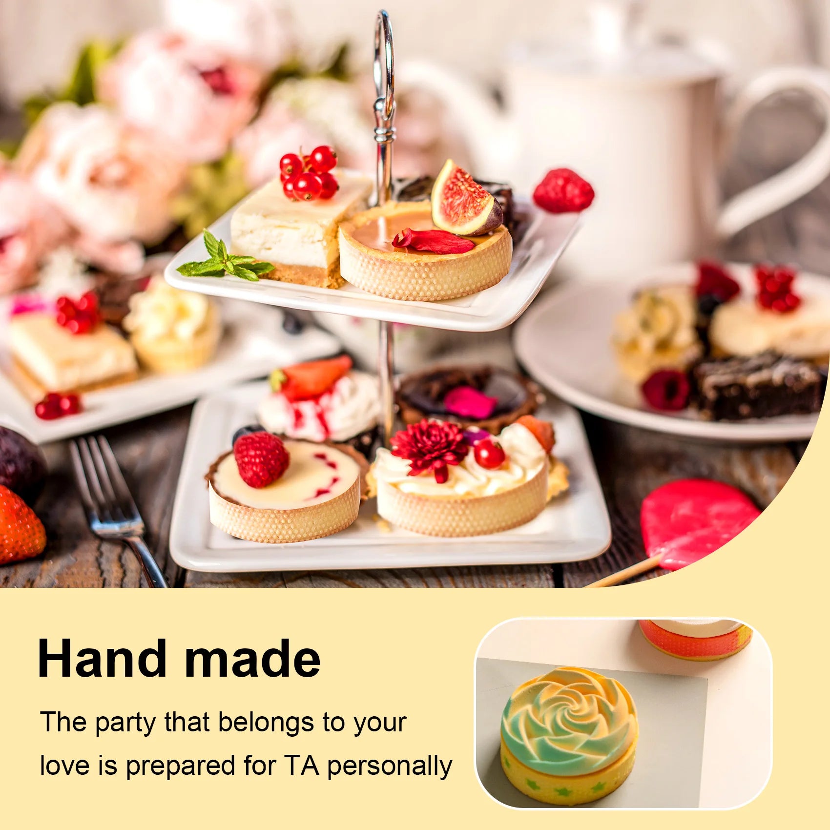 A36T-12 Pack Stainless Steel Tart Rings 3 In,Perforated Cake Mousse Ring,Cake Ring Mold,Round Cake Baking Tools Peaceful Pleasures Health and Wellness