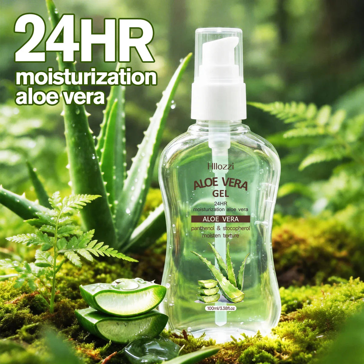 Clear Sunless Tanning Gel with Aloe Vera – Light Glow 100ml