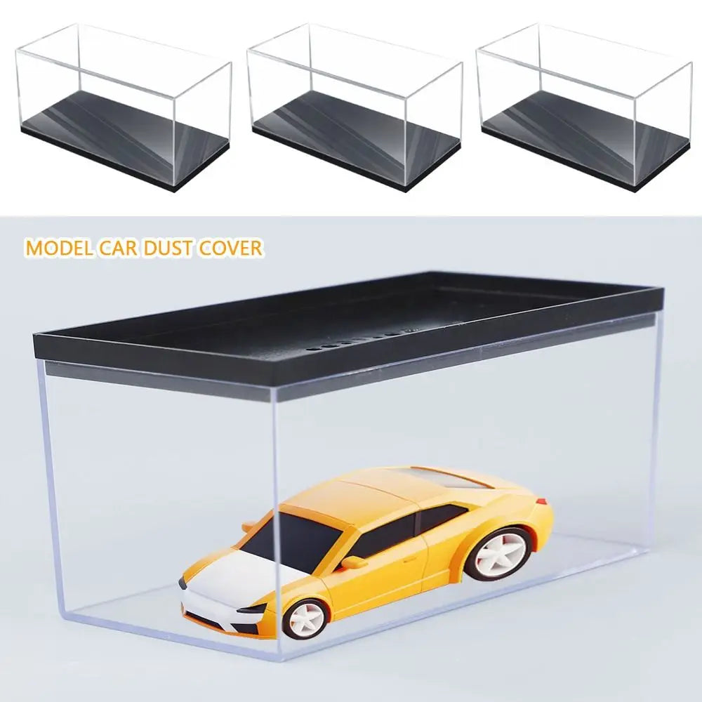 1/64 Diecast Model Car Acrylic Display Box – Dustproof Storage