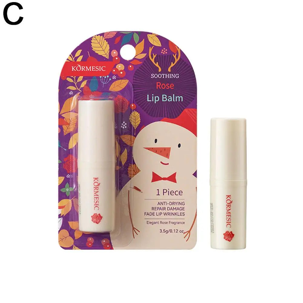 Holiday Fruit Flavored Moisturizing Lip Balm – Christmas Gift