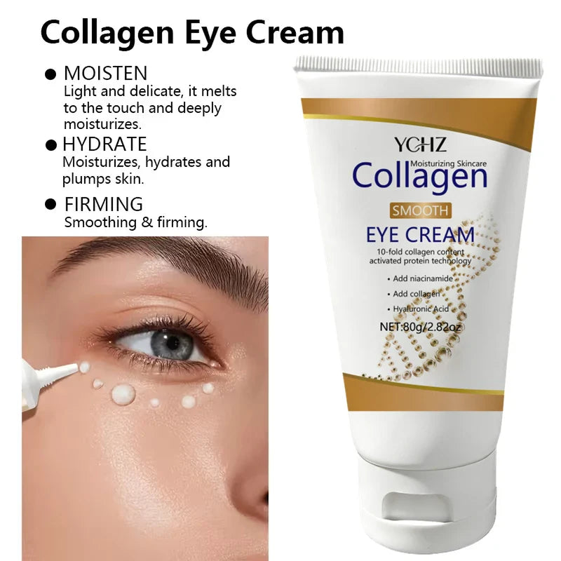 YCHZ Collagen Eye Cream – Hydrating, Firming & Brightening 80g