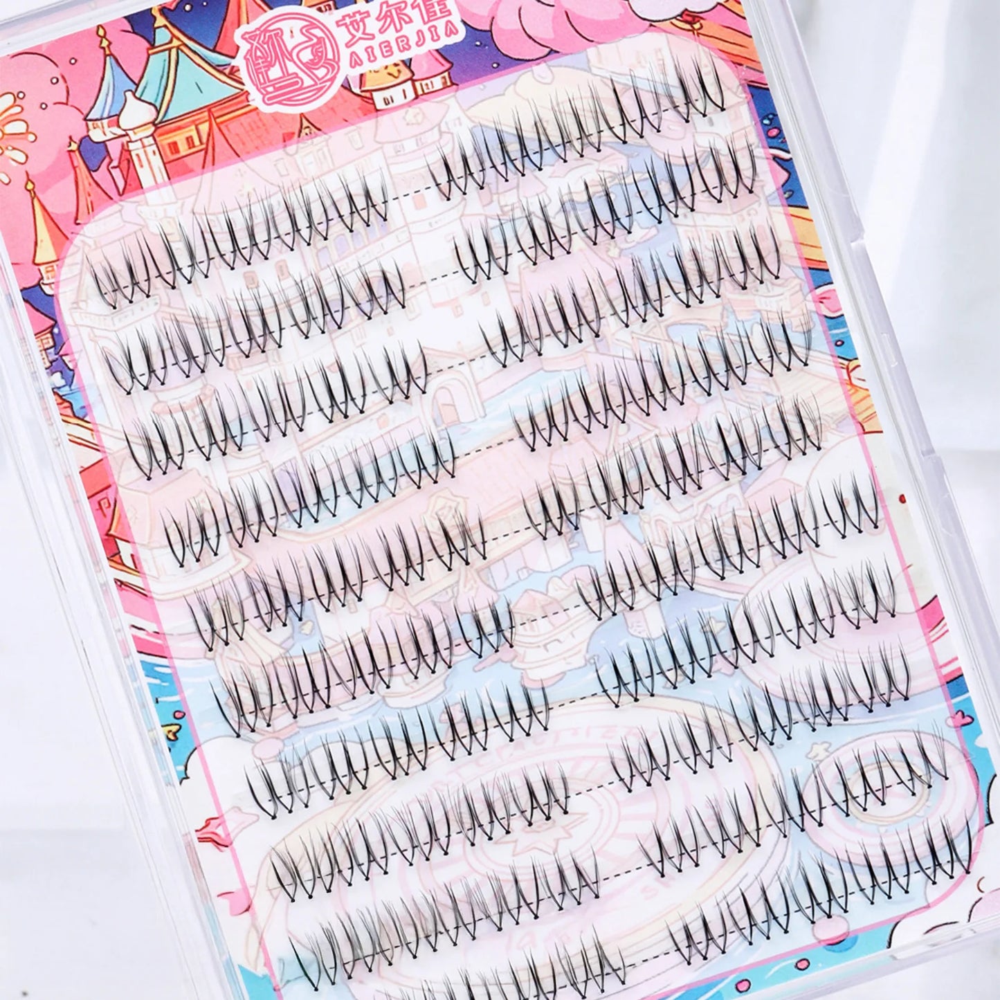 U-Shape Cluster Lashes | Wispy DIY Lash Extensions Cluster False Lashes Peaceful Pleasures Health and Wellness