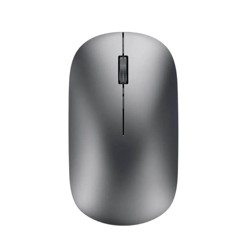 2.4Ghz+BT Wireless Mouse Dual-mode Colorful Computer Silent Mouse Lightweight Noiseless Bluetooth Gaming Mouse PC/Laptop Peaceful Pleasures Health and Wellness Grey