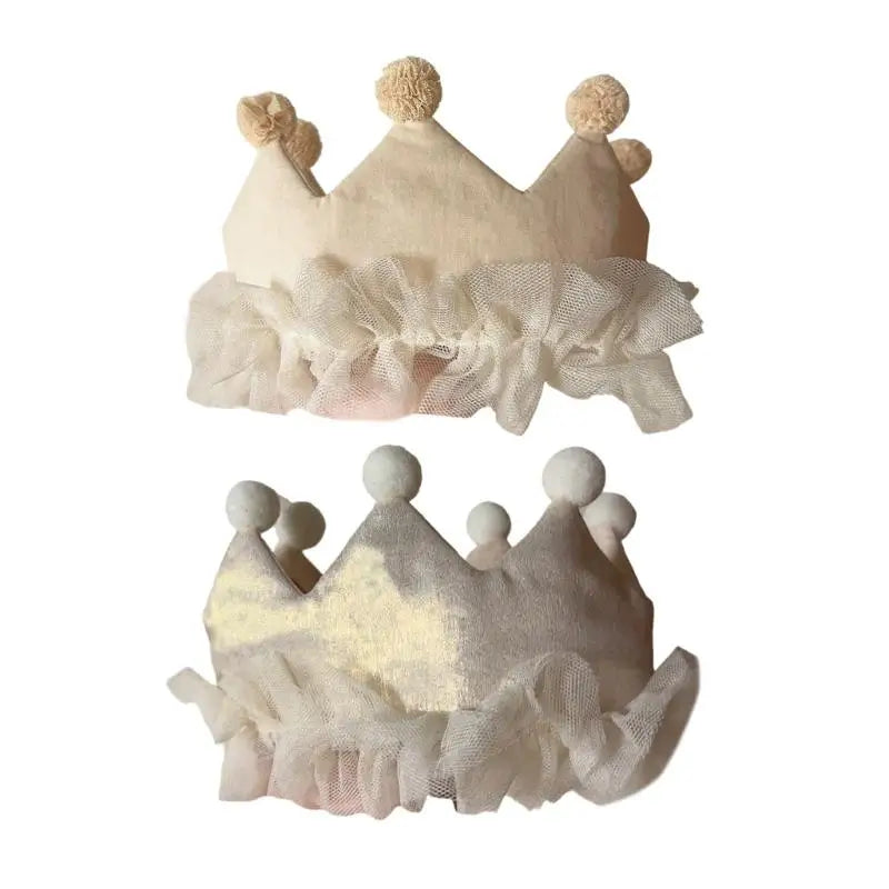 Baby Girl Crown Headband | 100 Days Birthday Photo Prop