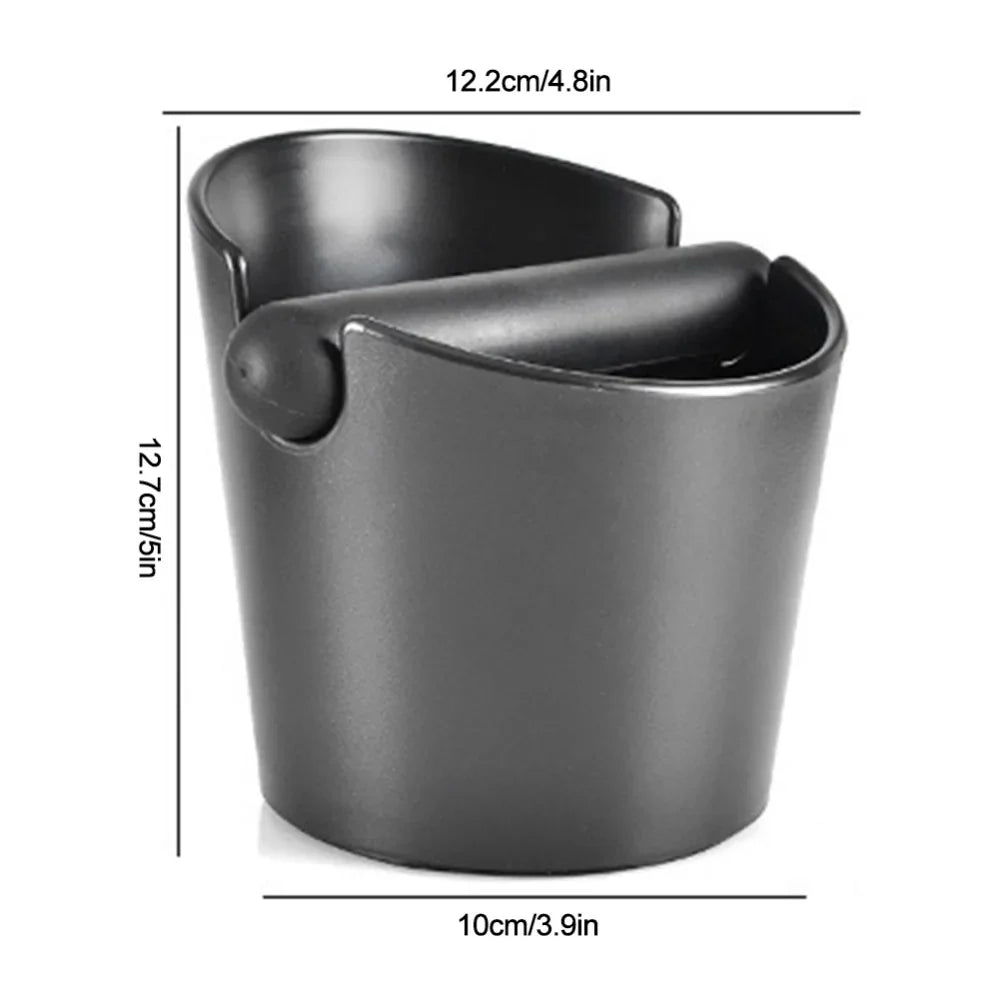 Mini Coffee Knock Box – Anti-Slip Base & Detachable Rod