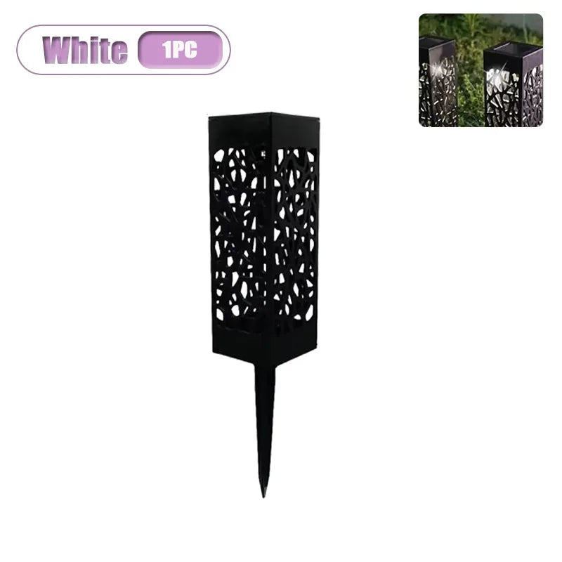 Solar Garden Stake Lights | LED Dusk to Dawn, IP65 Waterproof