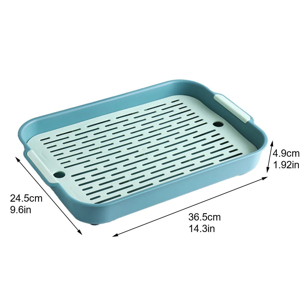 Corner Litter Tray for Rabbits, Guinea Pigs & Small Pets