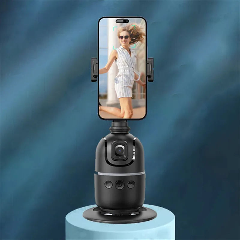 360° AI Face Tracking Gimbal Selfie Stick & Desktop Tripod Peaceful Pleasures Health and Wellness option 1