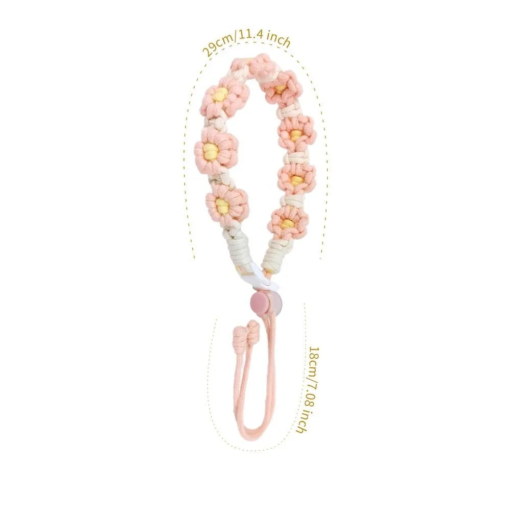 Flower Cup Carrying Strap – Handmade Rope Handle for Bottles