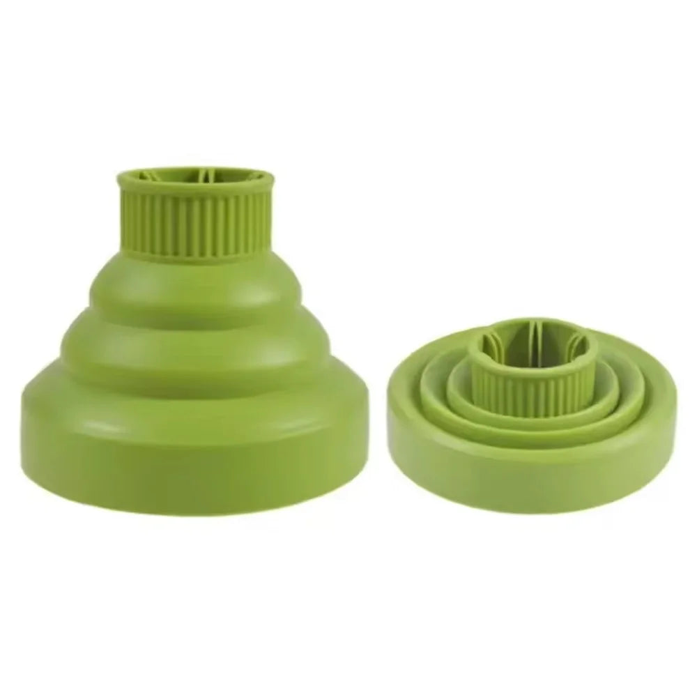 Silicone Hair Dryer Curl Diffuser – Foldable & Universal Fit