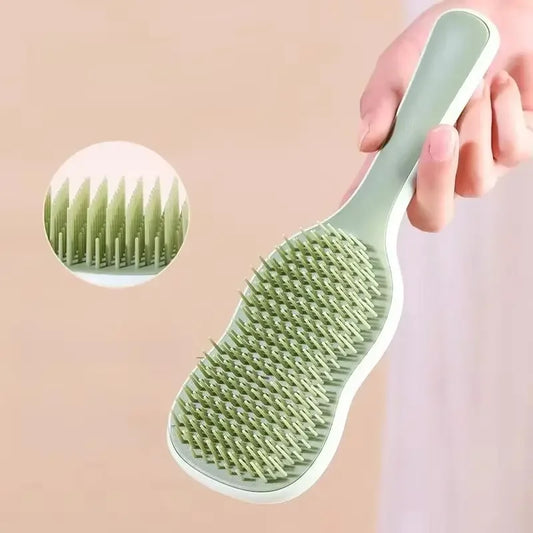 Detangling Hair Comb – Scalp Massage & Blow-Dry Brush Hair Styling Comb Peaceful Pleasures Health and Wellness