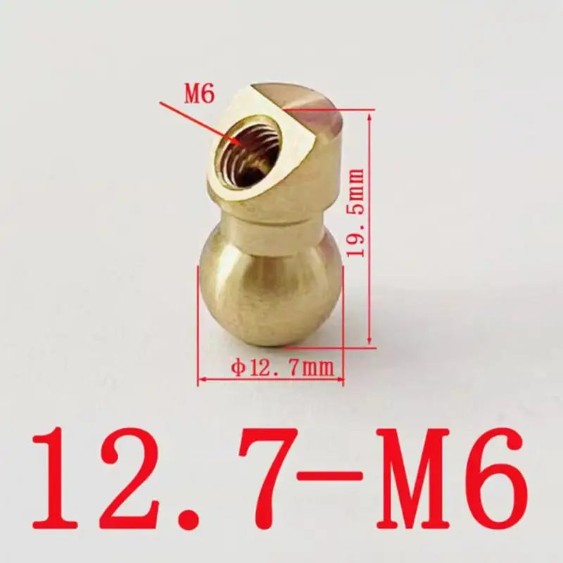 Brass Ball Joint Coolant Nozzle – CNC Lathe & Mill