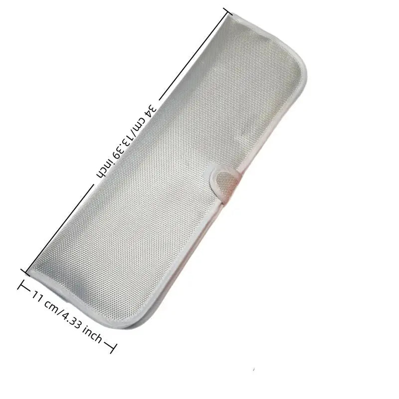 Portable Anti-Heat Mats Heat Resistant Mat Pouch For Hair Straightener Flat Iron Curling Iron Prevent Burns Styling Organizer Peaceful Pleasures Health and Wellness