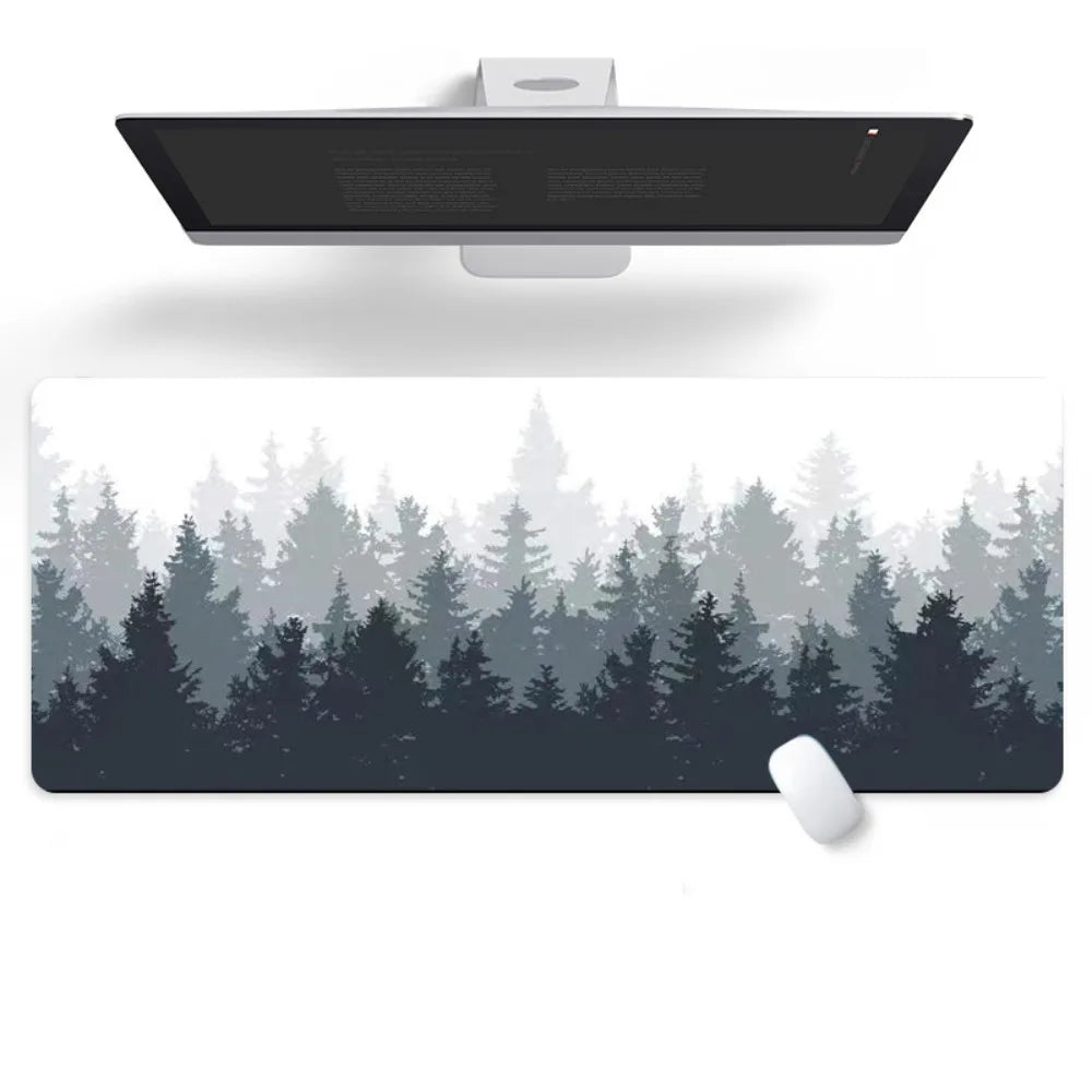 Large Gaming Mouse Pad – Stitched Edge Non-Slip Desk Mat