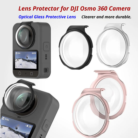 DJI Osmo 360 Tempered Glass Lens Protectors – 2-Pack Camera Lens Protector Oasis Select