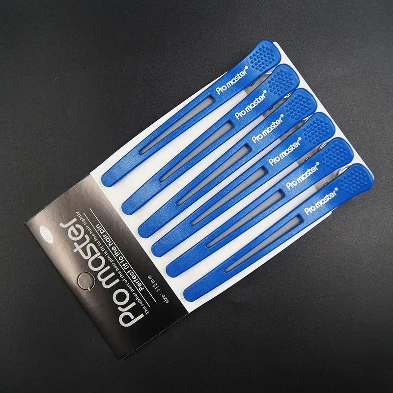2sets 6pcs/Set Flat Duck Mouth Hair Clips for Hair Styling, Holding, Hairdressing, Cutting, DIY Home, Salon Hairpin Accessorie Peaceful Pleasures Health and Wellness Blue