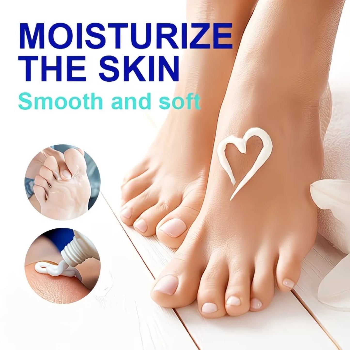 Foot Cream with Hyaluronic Acid & Niacinamide – Moisturizing 20g