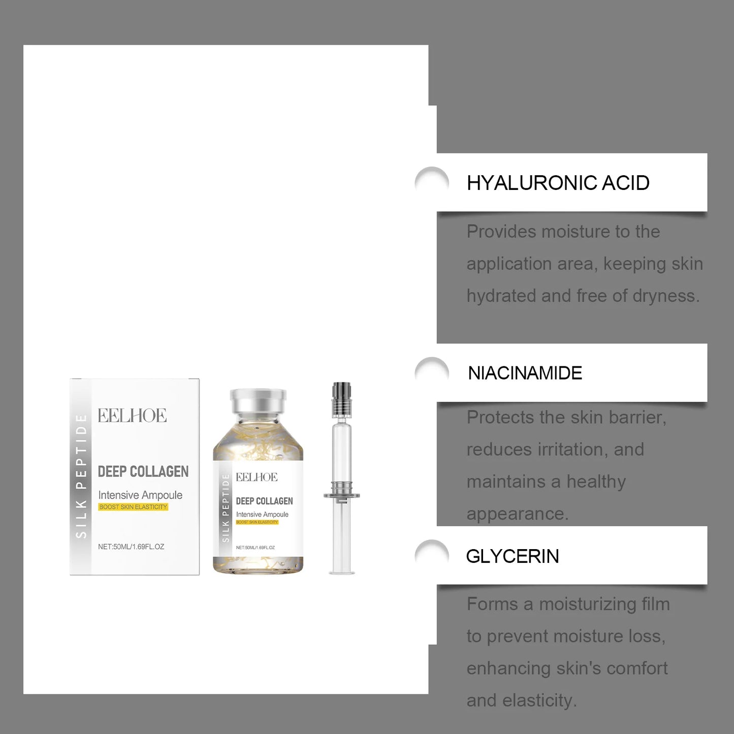 Silk Peptide Lifting Ampoule Serum – Anti-Aging & Firming Peaceful Pleasures Health and Wellness