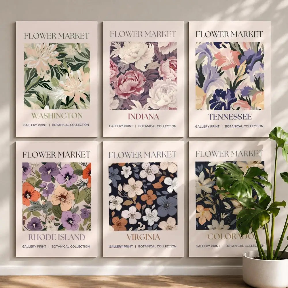 Pattern F-FlowerS Poster HD Self Adhesive Waterproof Wall Art Ideal for Home Office Dorm Bedroom Great Gift Peaceful Pleasures Health and Wellness