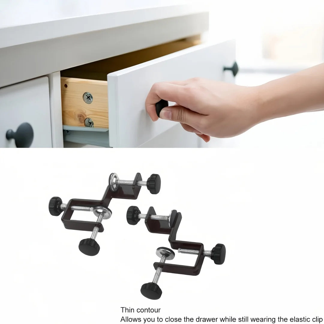 Cabinet Drawer Front Installation Clamps Woodworking Fixing Clips