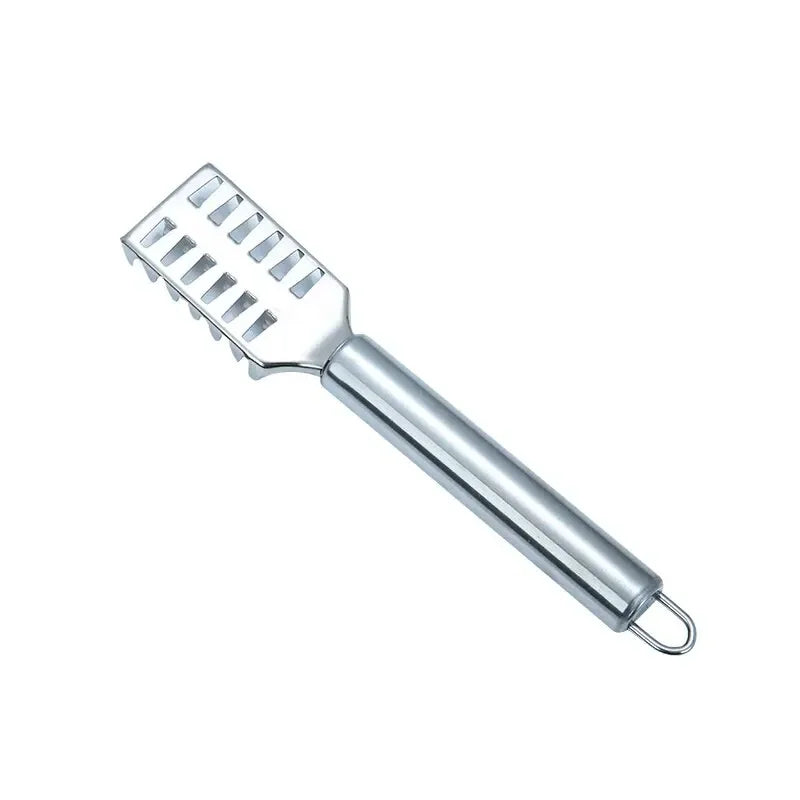Stainless Steel Fish Scaler & Boning Knife | Sawtooth Scraper