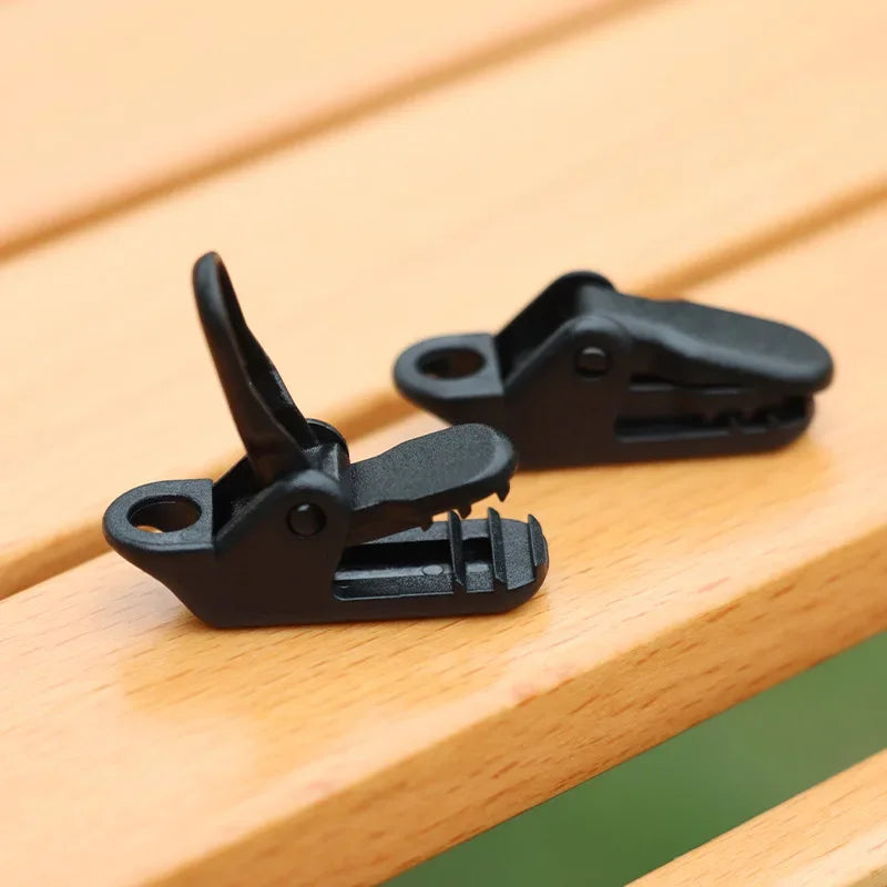 10/20/30Pcs Plastic Tent Tarp Clips Heavy Duty Lock Grip Clamps Canvas Tighten Tools Awning Tarp fixed Clips for Outdoor Camping Peaceful Pleasures Health and Wellness