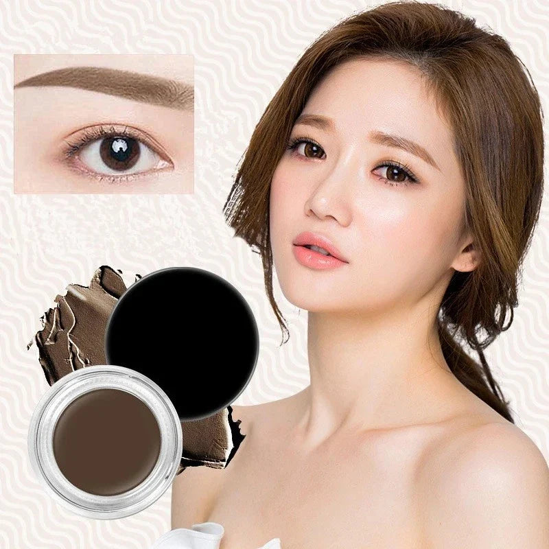Waterproof 3D Eyebrow Pomade Gel – Natural Long-Lasting Brow