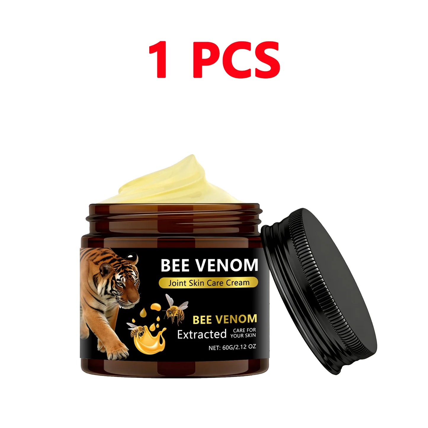 Tiger Bee Venom Joint Care Cream – Hydrating Body Moisturizer