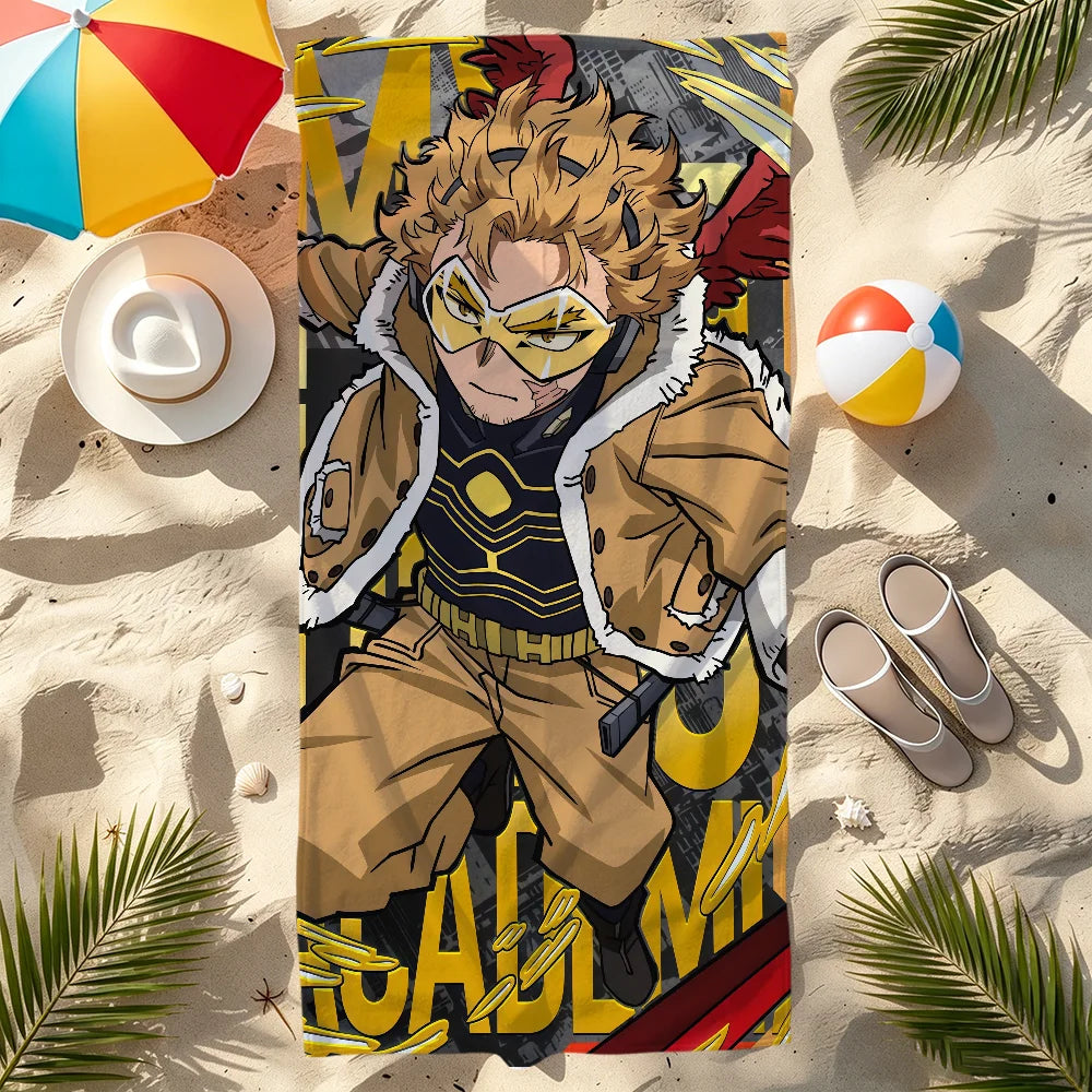 My Hero Academia Hawks Anime Beach Towel | Quick Dry