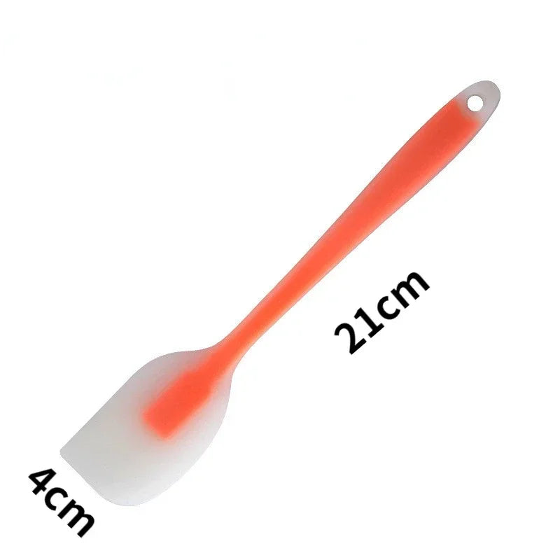Silicone Spatula & Cake Scraper | High-Heat Pastry Tools
