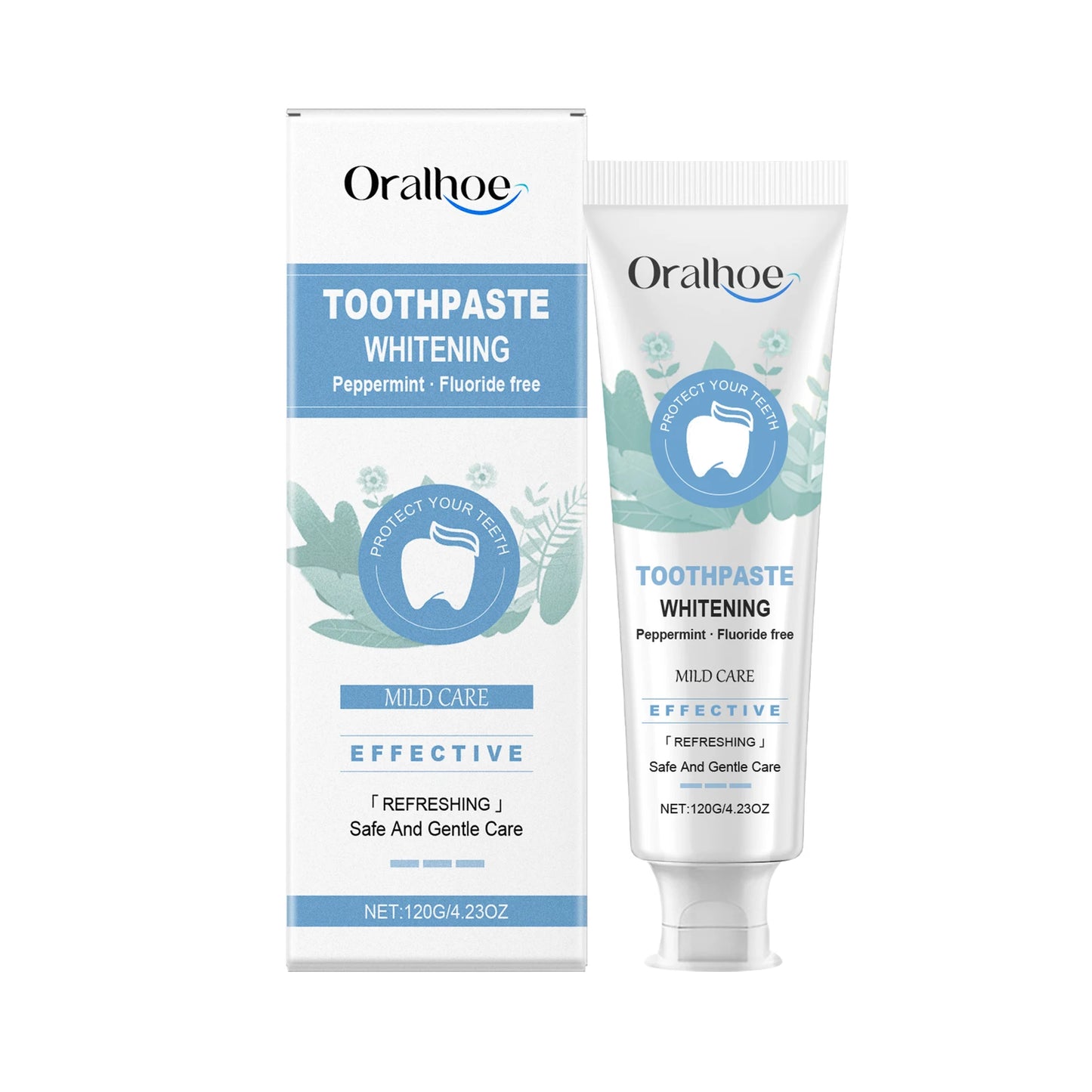Oralhoe Mint Toothpaste | Whitening & Fresh Breath Daily Care