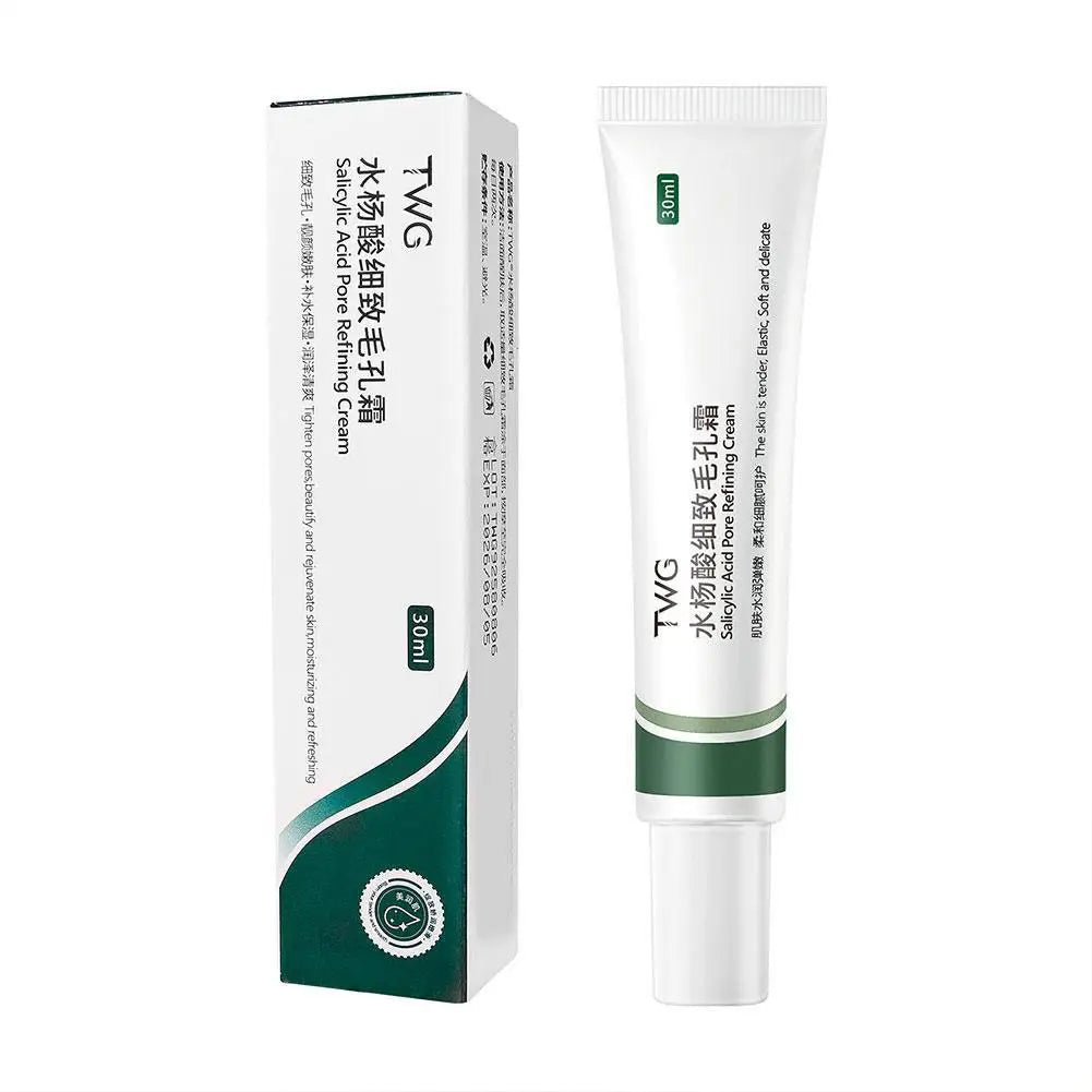 30ml Salicylic Acid Delicate Pore Facial Essence Hydrating Moisturizing Gentle Care Shrinking Pore Water Light Beauty Face Serum Peaceful Pleasures Health and Wellness D 30g