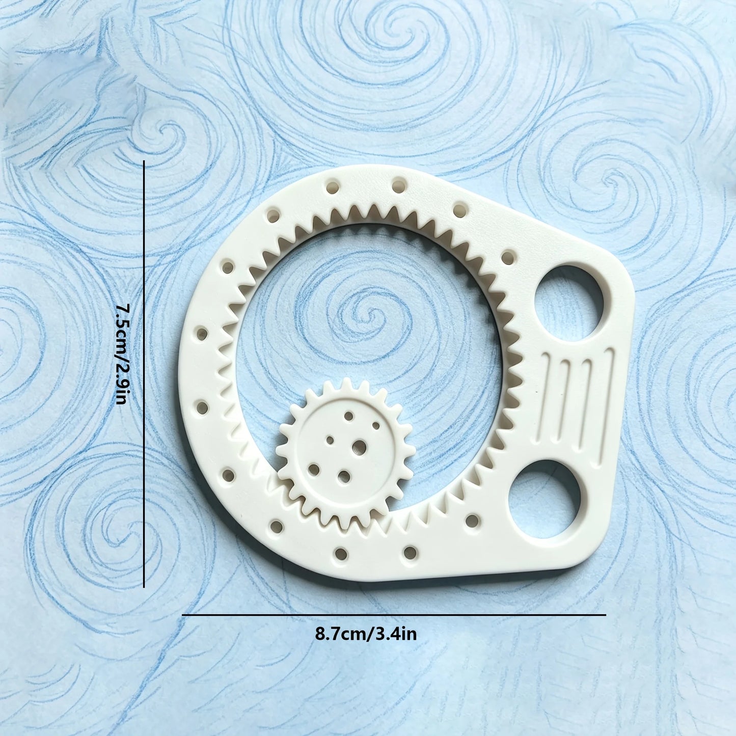 Drawing Tool Multifunctional Gear Ruler Can Draw Various Individual