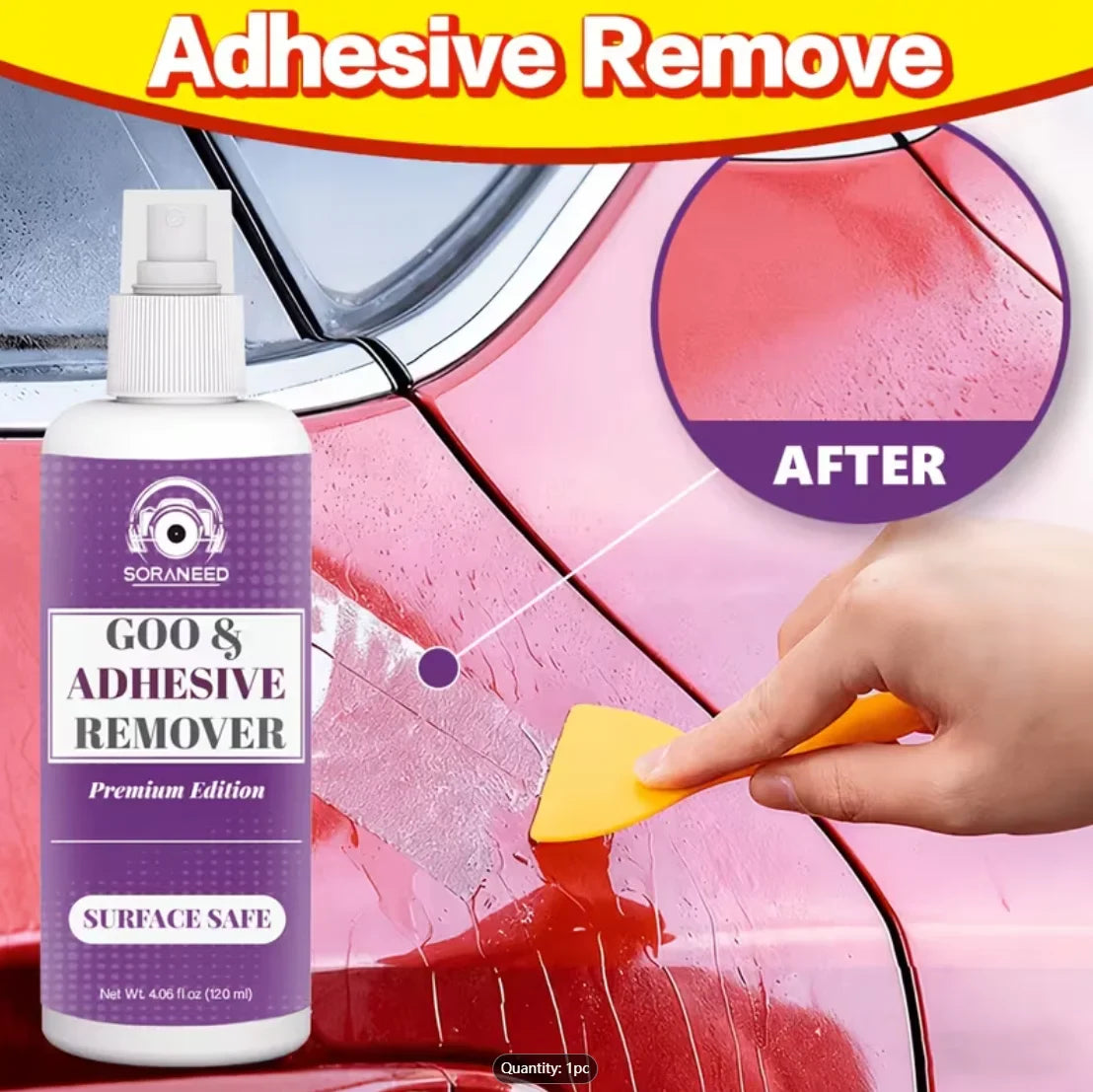 Adhesive Remover Spray – Labels, Glue & Tape | 100ml