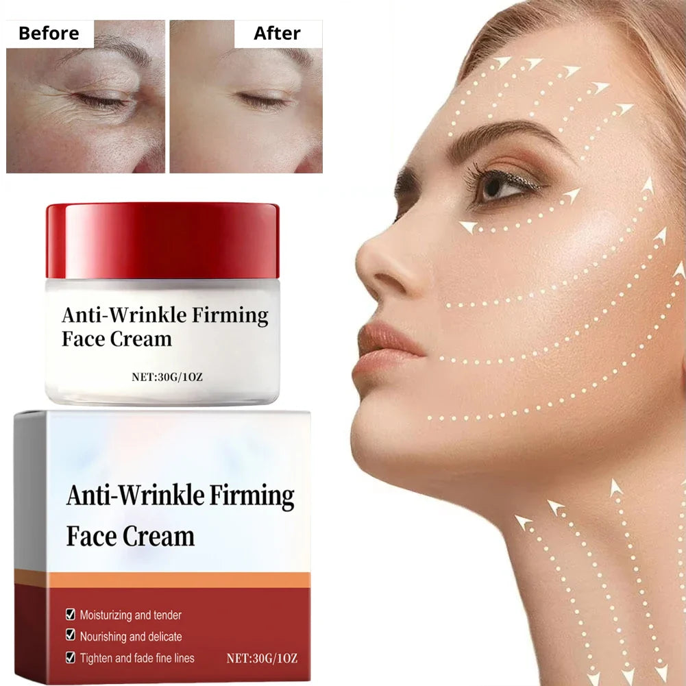 Collagen & Hyaluronic Acid Firming Face Cream | Moisturizer