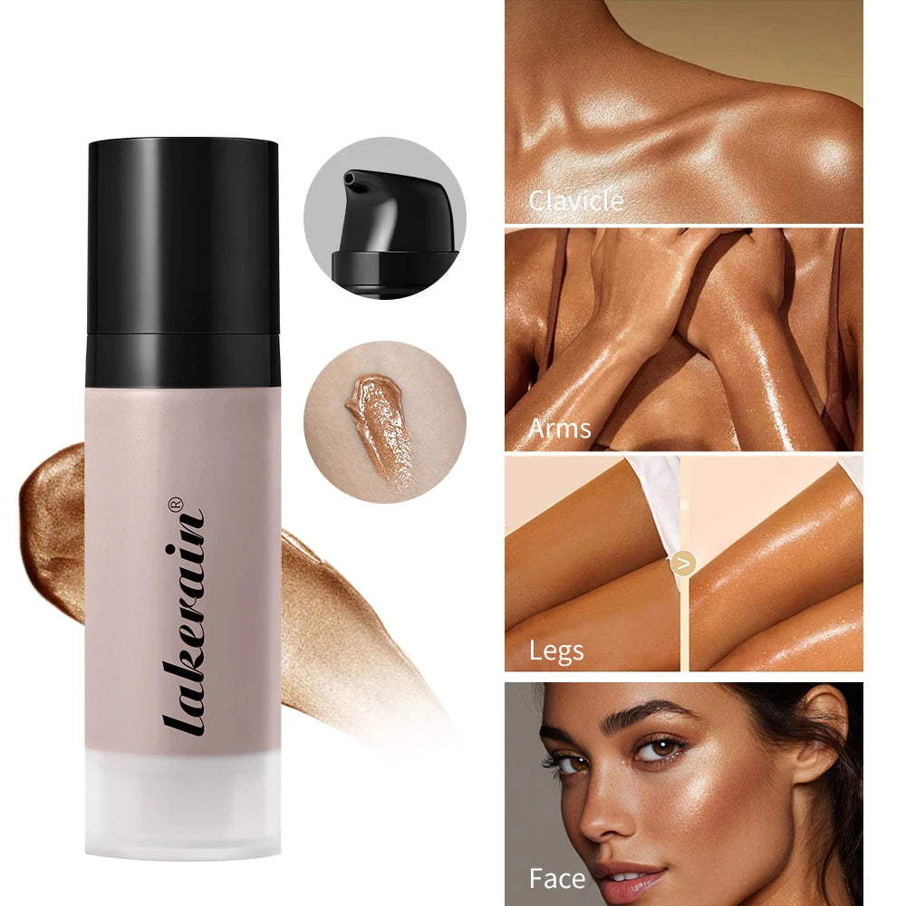 Highlight Foundation Glowy Super Gel Lightweight Dewy Multipurpose Llluminator Primer Moisturizing Nourish Non-Sticky Primer Peaceful Pleasures Health and Wellness