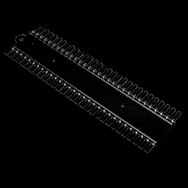 60Pcs/set False Nail Tips Nail Polish Palette Stand Show Tools Flat-Bottom Manicure Solid Plastics Nail Art Display Tools Peaceful Pleasures Health and Wellness