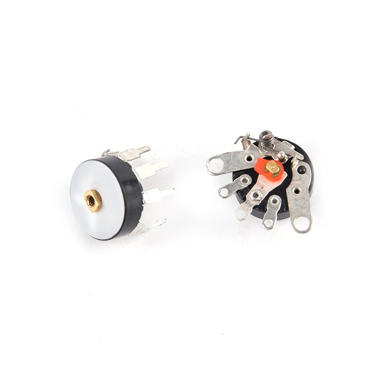 10Pcs/set Straight Angle Radio Potentiometer RV12MM B103 B10K B503 B50K Power Amplifier Volume Potentiometer With Switch Peaceful Pleasures Health and Wellness